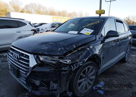 2019 Audi Q7 55 Premium from USA, damaged, VIN WA1LAAF78KD014951